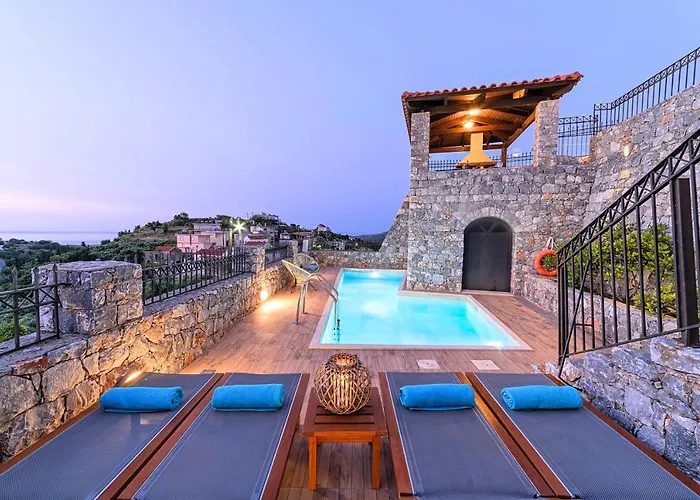 Villa Acrothea Heated Pool *