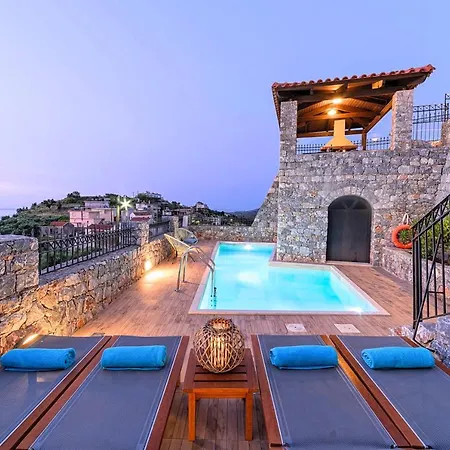 Villa Acrothea Heated Pool *