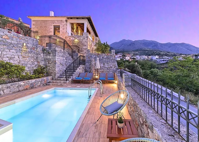 Acrothea Heated Pool Вилла