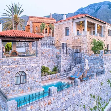Villa Acrothea Heated Pool