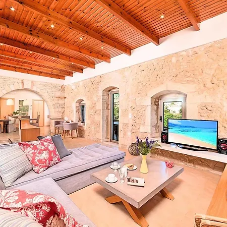 Villa Acrothea Heated Pool