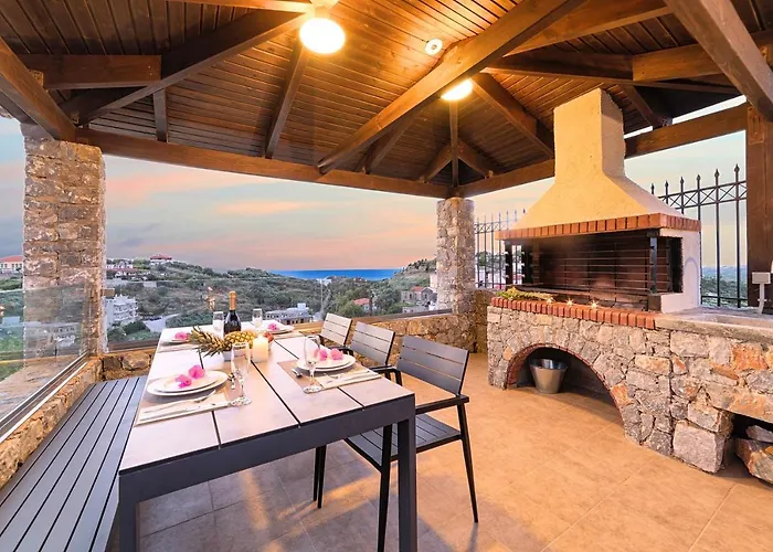 Acrothea Heated Pool Vila